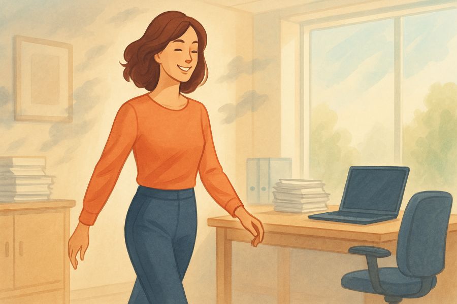 Stres z návratu do práce po dovolené